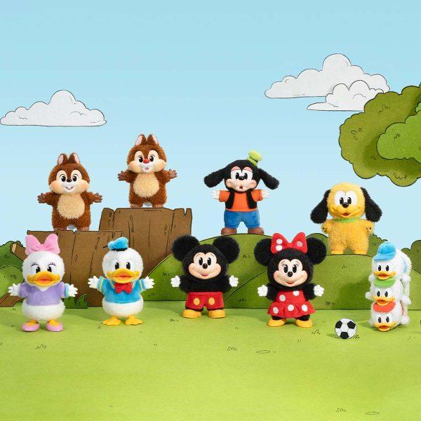 Mickey Family Cute Together Keychain Series Figures - Image 2